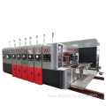 4 color flexo printing slotting die cutting machine